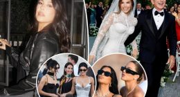 Kourtney Kardashian praised for skipping Jeff Bezos and Lauren Sánchez’s $50M Venice wedding