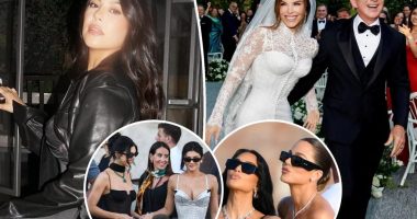 Kourtney Kardashian praised for skipping Jeff Bezos and Lauren Sánchez’s $50M Venice wedding