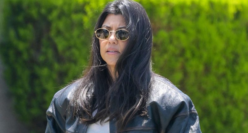 Kourtney Kardashian sparks rumors she’s pregnant with 5th child after her ‘bump’ is spotted in candid photo