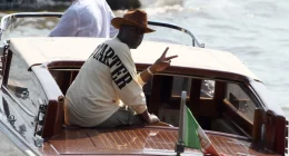 Kris Jenner’s Boyfriend Corey Gamble Arrives in Venice for Jeff Bezos’ Wedding
