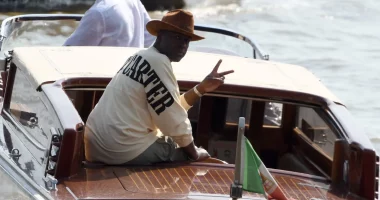 Kris Jenner’s Boyfriend Corey Gamble Arrives in Venice for Jeff Bezos’ Wedding