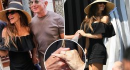 Lauren Sánchez debuts her wedding ring during post-nuptials outing with Jeff Bezos in Venice