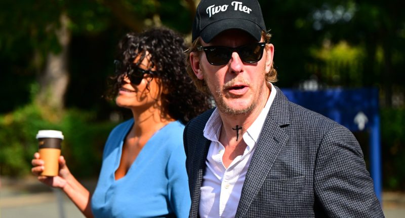Laurence Fox arrives at court charged with sex offences after ‘sharing upskirting photo of TV star Narinder Kaur’