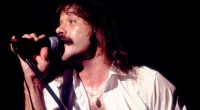 Lead singer of hit 1980s rock band injured in car crash after falling asleep at the wheel following afterparty