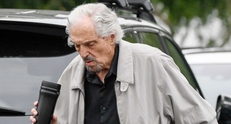 Legendary actor, 94, and star of 70s police sitcom looks unrecognizable on rare outing – can you guess who it is?