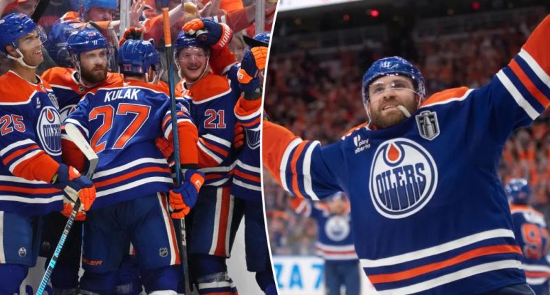 Leon Draisaitl’s OT goal propels Oilers to thrilling Game 1 win over the Panthers in Stanley Cup Final