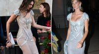 Leonardo DiCaprio’s girlfriend, Vittoria Ceretti, wears dress made famous by his ex Gisele Bündchen to Bezos wedding party