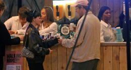 Lily Allen seen on ‘date’ with top Brit TV star at festival after joining dating app
