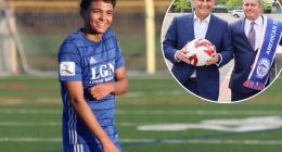 Long Island’s new soccer team signs 16-year-old star Dylan Lopez