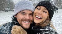 Louise Thompson’s fiance reveals harrowing moment she was ‘ten minutes from death’ haemorrhaging blood at home