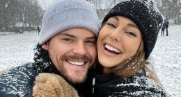 Louise Thompson’s fiance reveals harrowing moment she was ‘ten minutes from death’ haemorrhaging blood at home