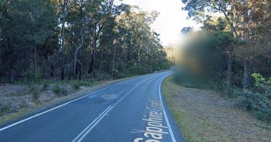 NSW Police have alleged a white sedan lost control at Tura Beach, roughly 252km from Canberra, on Saturday night (stock image)