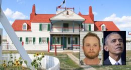 Man spewed death threats about Obama, barricaded himself inside historic site with fire poker: Feds