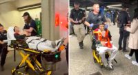 Maniac who stabbed 2, including innocent bystander, at Grand Central is charged with attempted murder: cops