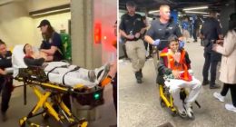 Maniac who stabbed 2, including innocent bystander, at Grand Central is charged with attempted murder: cops