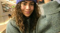 Matildas star Mary Fowler posted this image with one of the Beanies for Brain Cancer that she had purchased and had shipped to the UK