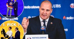 Mathieu Darche adroitly avoided sentiment in important first Islanders draft
