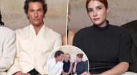 Matthew McConaughey and Emma Roberts ignore A-list actress in awkward fashion show video