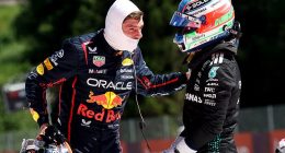 Max Verstappen was left fuming with Kimi Antonelli after crashing out of Sunday's Grand Prix