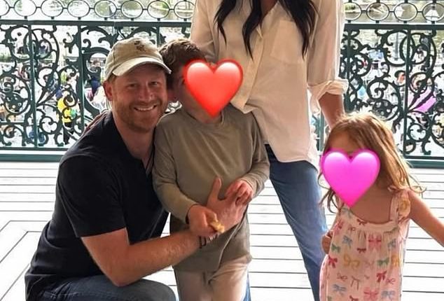Meghan Markle, 43, and husband Prince Harry, 40, whisked themselves and their two kids, Archie, six, and Lillibet, four, away for a memorable family trip to Disneyland