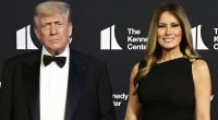 Melania Trump's Hair Fail At Military Parade Isn't Doing Her Forehead Any Favors