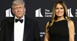 Melania Trump's Hair Fail At Military Parade Isn't Doing Her Forehead Any Favors