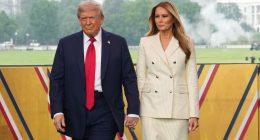 Melania's Sour Expression At Trump's Parade Has Divorce Rumors Reporting For Duty