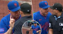 Mets’ Carlos Mendoza gets ejected after fiery argument with home plate umpire