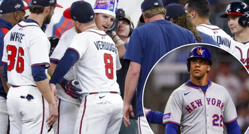 Mets blow late lead in crushing 10-inning loss to Braves for fourth straight defeat