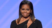 Michelle Obama's Off-The-Shoulder Shirt Is Her Most Flirty Look Yet