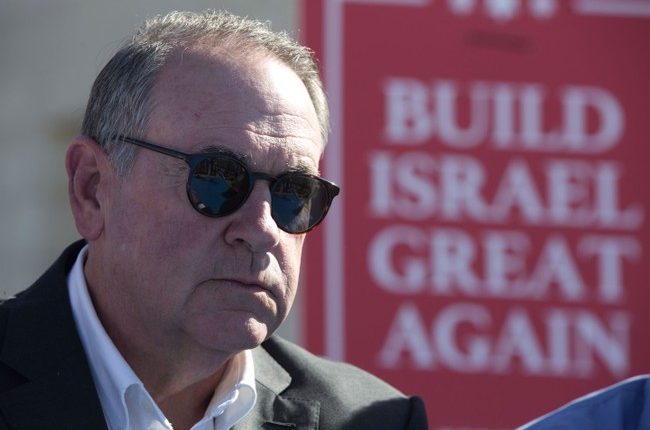 Mike Huckabee Has a Great Idea for Where to Put a Palestinian State