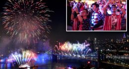 NYC July 4th fireworks returning to East River after last year’s display on Hudson