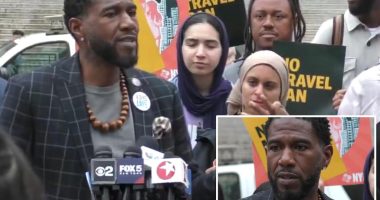 NYC Public Advocate Jumaane Williams claims Trump is exciting ‘white supremacy’ across nation, slams Adams at protest