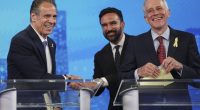 NYC mayoral candidates see who can promise more than upstart socialist Mamdani — while Cuomo ducks and dodges debate attacks