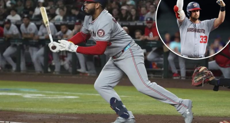 Nationals’ 10-run first inning nearly most historic ever in win over Diamondbacks