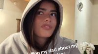 Nepo baby’s TV star dad makes rare appearance on her TikTok – but can you guess who she is?