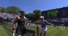 Maria Sakkari and Yulia Putintseva were involved in a heated row at an event in Germany