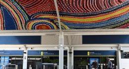 The man who died after being detained at Darwin Airport (pictured) is the second death in custody in a fortnight in the NT, after young Aboriginal man Kumanjayi White on May 27