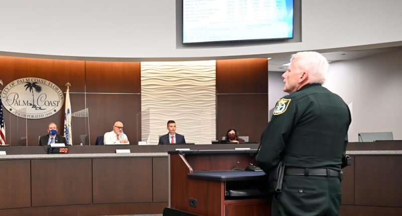 Palm Coast Council Approves Hiring of Sheriff’s Chief Strobridge on 4-1 Vote; Staly Addresses Risks