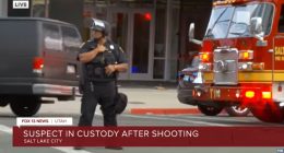 Peacekeeper at ‘No Kings’ rally opens fire at AR-15-wielding man but hits ‘innocent bystander,’ killing him: Cops