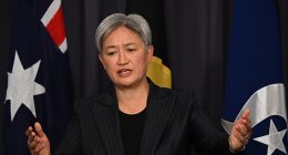 Penny Wong has told all foreign affairs staff and their dependents in the Iranian capital have been told to leave 'based on advice about the deteriorating security environment'.