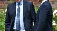 It is understood Prince Harry (right) discussed changing his family name with Earl Spencer (left)