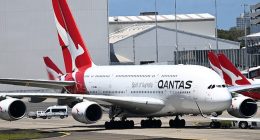 Two Qantas flights have been diverted due to the escalating conflict in the Middle East (stock image)