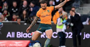 Wallabies playmaker Quade Cooper (pictured in 2023) has changed up his life quite a lot in the last few years