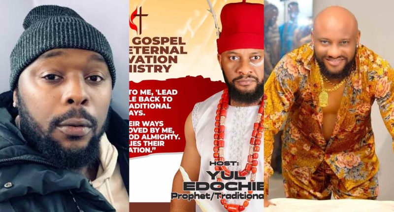 Radiogad roasts Yul Edochie following reopening of his church