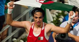 Imane Khelif stood atop the Olympic podium in Paris last year, draped in the Algerian flag and crowned champion of the women's 63kg boxing division