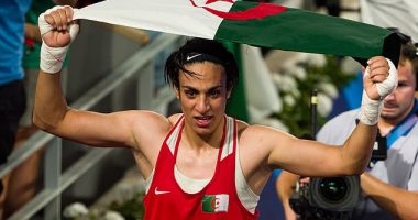 Imane Khelif stood atop the Olympic podium in Paris last year, draped in the Algerian flag and crowned champion of the women's 63kg boxing division