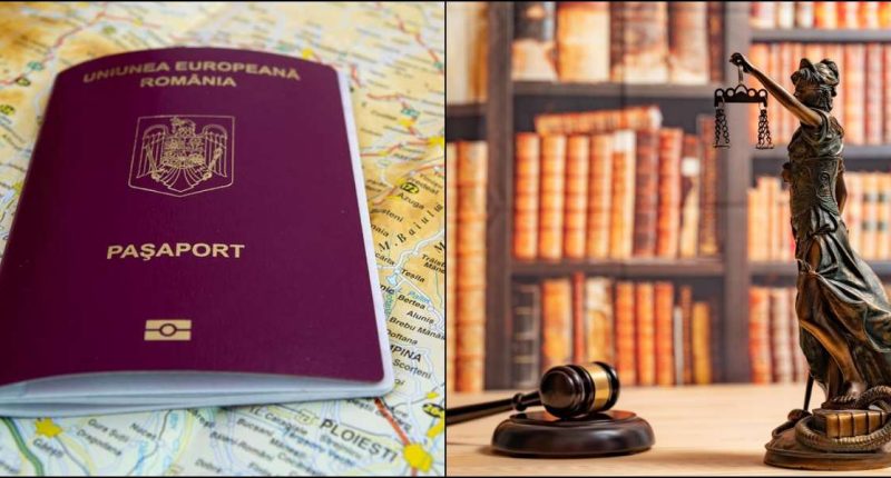 Romanian passport