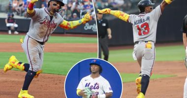 Ronald Acuna Jr. torments Mets again after Amazins’ send brother to minors