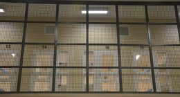 Cells at the Flagler County jail, where Ryan Nelson is being held without bond. (© FlaglerLive)